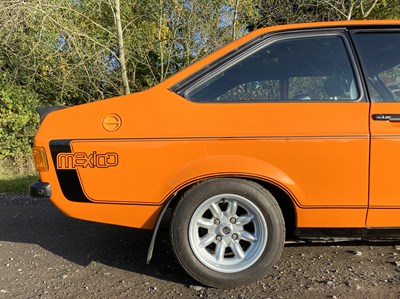 Lot 24 - 1976 Ford Escort Mk2 Mexico