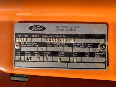 Lot 24 - 1976 Ford Escort Mk2 Mexico