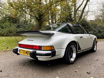 Lot 53 - 1985 Porsche Carrera 3.2 Targa