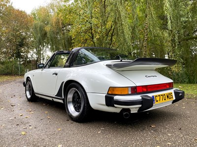 Lot 53 - 1985 Porsche Carrera 3.2 Targa