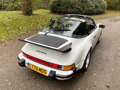 Lot 53 - 1985 Porsche Carrera 3.2 Targa