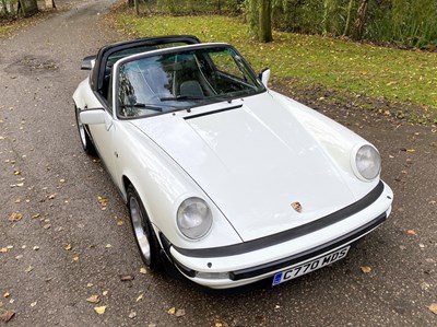 Lot 53 - 1985 Porsche Carrera 3.2 Targa