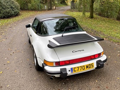 Lot 53 - 1985 Porsche Carrera 3.2 Targa
