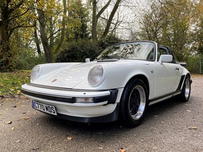 Lot 53 - 1985 Porsche Carrera 3.2 Targa