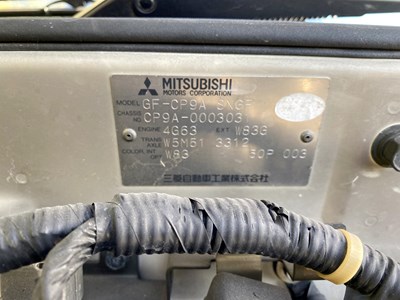 Lot 22 - 1998 Mitsubishi Lancer Evolution V GSR