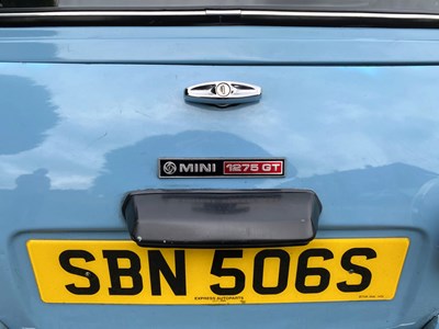 Lot 71 - 1978 Mini 1275 GT
