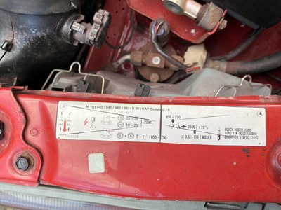 Lot 6 - 1993 Mercedes-Benz 190E 2.6L