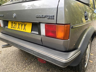 Lot 70 - 1985 Volkswagen Golf GTi Cabriolet