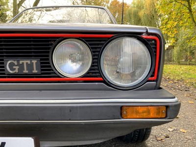 Lot 70 - 1985 Volkswagen Golf GTi Cabriolet