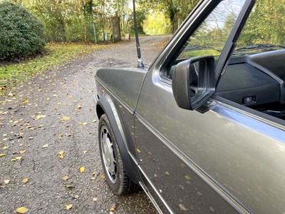 Lot 70 - 1985 Volkswagen Golf GTi Cabriolet