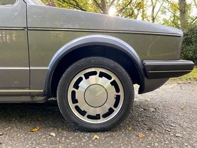 Lot 70 - 1985 Volkswagen Golf GTi Cabriolet