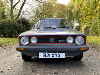 Lot 70 - 1985 Volkswagen Golf GTi Cabriolet