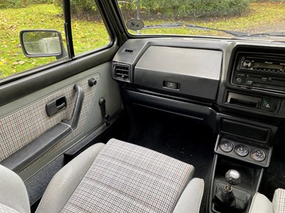 Lot 70 - 1985 Volkswagen Golf GTi Cabriolet