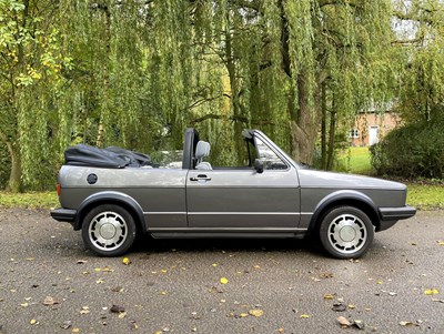 Lot 70 - 1985 Volkswagen Golf GTi Cabriolet