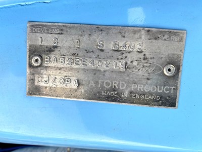 Lot 65 - 1966 Ford Cortina 1500 Super