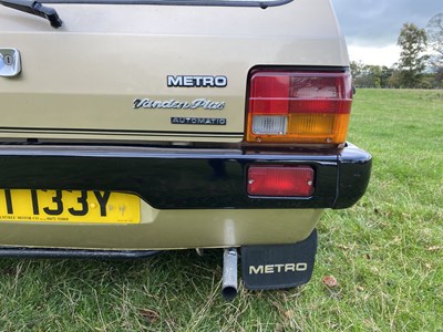 Lot 49 - 1983 Austin Metro Vanden Plas