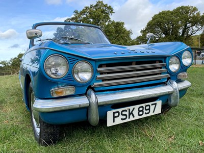 Lot 39 - 1962 Triumph Herald 1200 Convertible