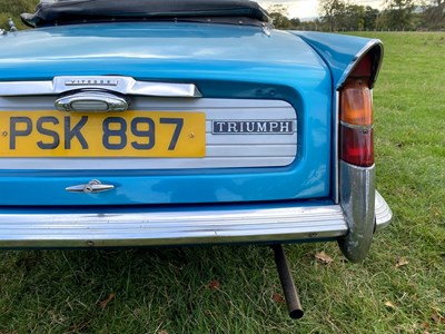 Lot 39 - 1962 Triumph Herald 1200 Convertible