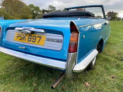 Lot 39 - 1962 Triumph Herald 1200 Convertible