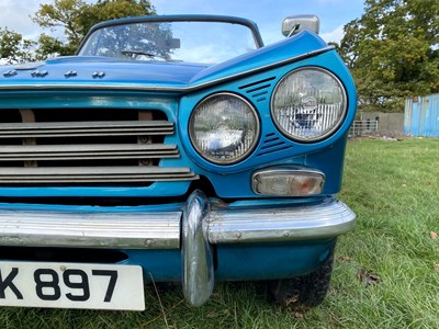 Lot 39 - 1962 Triumph Herald 1200 Convertible