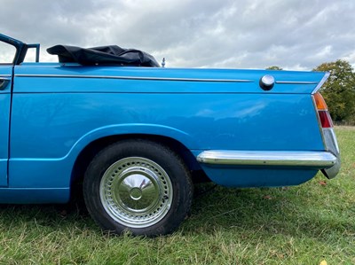 Lot 39 - 1962 Triumph Herald 1200 Convertible