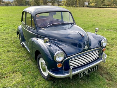 Lot 3 - 1963 Morris Minor 1000 Two-Door Saloon