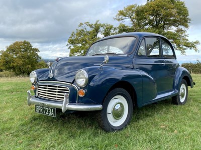 Lot 3 - 1963 Morris Minor 1000 Two-Door Saloon