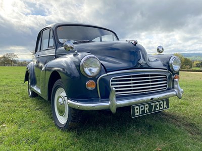 Lot 3 - 1963 Morris Minor 1000 Two-Door Saloon