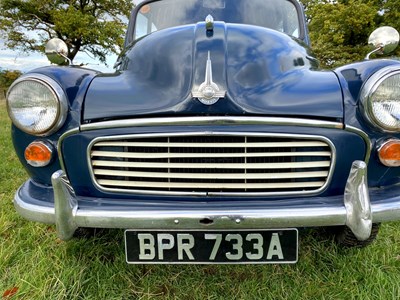 Lot 3 - 1963 Morris Minor 1000 Two-Door Saloon