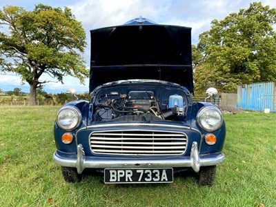 Lot 3 - 1963 Morris Minor 1000 Two-Door Saloon