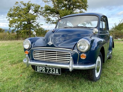 Lot 3 - 1963 Morris Minor 1000 Two-Door Saloon