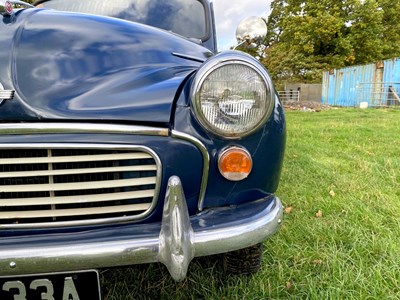 Lot 3 - 1963 Morris Minor 1000 Two-Door Saloon