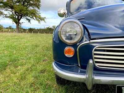 Lot 3 - 1963 Morris Minor 1000 Two-Door Saloon