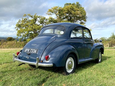 Lot 3 - 1963 Morris Minor 1000 Two-Door Saloon