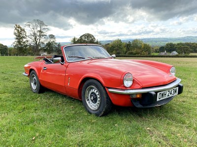Lot 1 - 1973 Triumph Spitfire IV