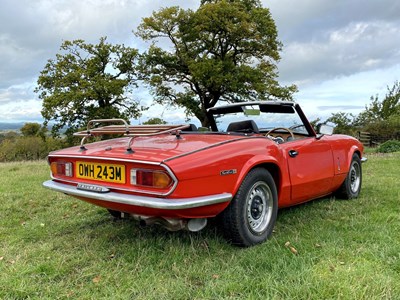 Lot 1 - 1973 Triumph Spitfire IV