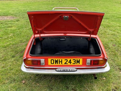Lot 1 - 1973 Triumph Spitfire IV