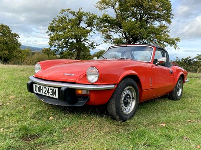 Lot 1 - 1973 Triumph Spitfire IV