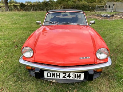 Lot 1 - 1973 Triumph Spitfire IV