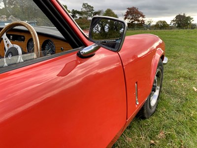 Lot 1 - 1973 Triumph Spitfire IV