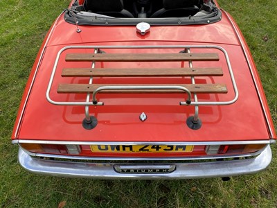 Lot 1 - 1973 Triumph Spitfire IV