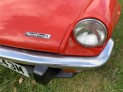 Lot 1 - 1973 Triumph Spitfire IV