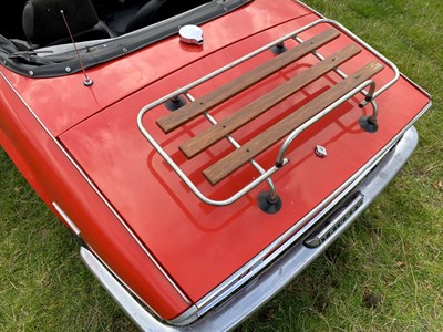 Lot 1 - 1973 Triumph Spitfire IV