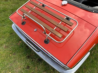 Lot 1 - 1973 Triumph Spitfire IV
