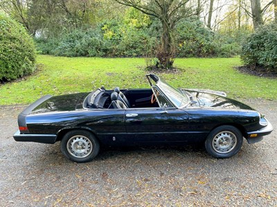 Lot 18 - 1985 Alfa Romeo 2000 Spider Veloce