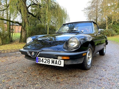 Lot 18 - 1985 Alfa Romeo 2000 Spider Veloce