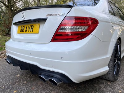 Lot 56 - 2012 Mercedes-Benz C63 AMG Performance Pack Plus