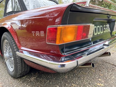 Lot 51 - 1969 Triumph TR6