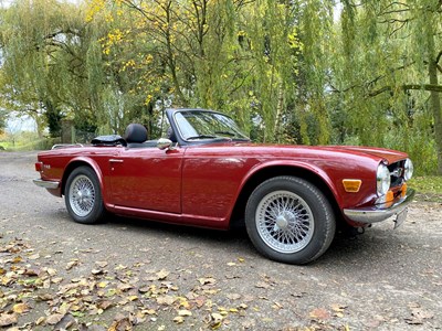 Lot 51 - 1969 Triumph TR6