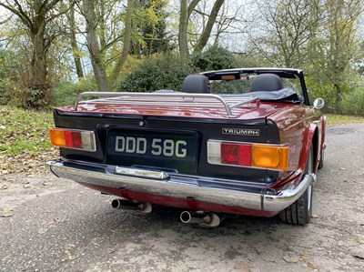 Lot 51 - 1969 Triumph TR6